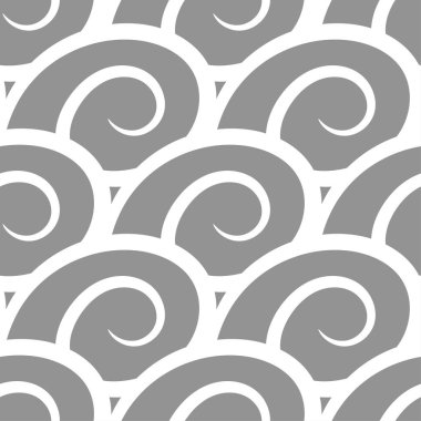 Soyut seamless modeli. Gri ve beyaz arka plan Tekstil, duvar kağıtları ve kumaşlar için