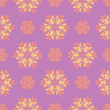 Çiçek renkli seamless modeli. Parlak arka plan duvar kağıtları, Tekstil ve kumaş için