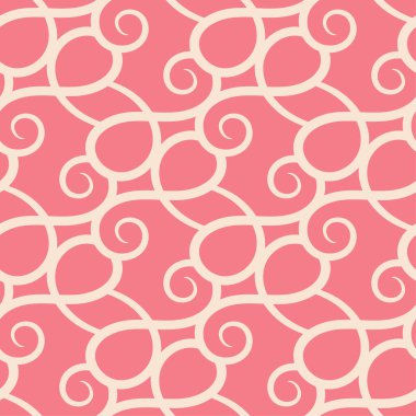 Soyut seamless modeli. Tekstil, duvar kağıdı ve kumaş için pembe arka plan