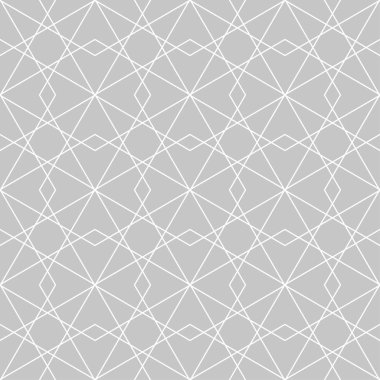 Gri ve beyaz geometrik süsleme. Web, Tekstil ve duvar kağıtları için seamless modeli