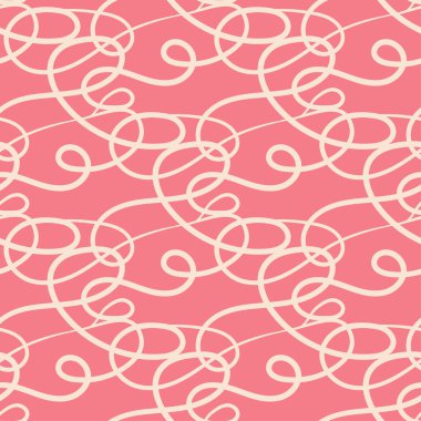 Soyut seamless modeli. Tekstil, duvar kağıdı ve kumaş için pembe arka plan
