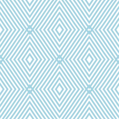 Beyaz ve lacivert geometrik süsleme. Web, Tekstil ve duvar kağıtları için seamless modeli