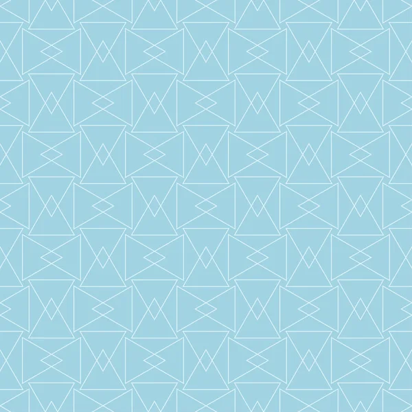 Hafif mavi geometrik süsleme. Web, Tekstil ve duvar kağıtları için seamless modeli