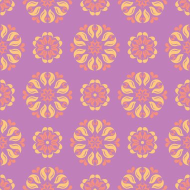 Çiçek seamless modeli. Renkli arka plan duvar kağıtları, Tekstil ve kumaş için