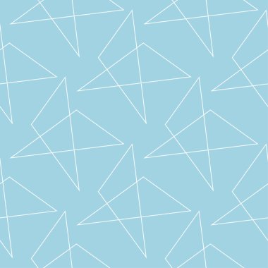 Lacivert ve beyaz geometrik süsleme. Web, Tekstil ve duvar kağıtları için seamless modeli