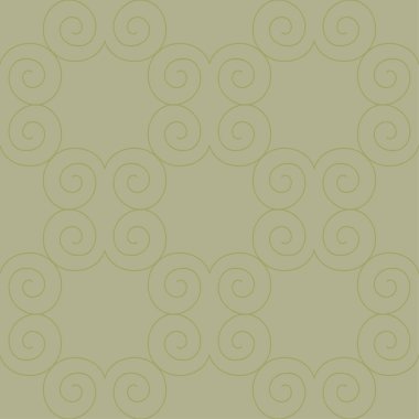 Zeytin yeşili geometrik süsleme. Web, Tekstil ve duvar kağıtları için seamless modeli