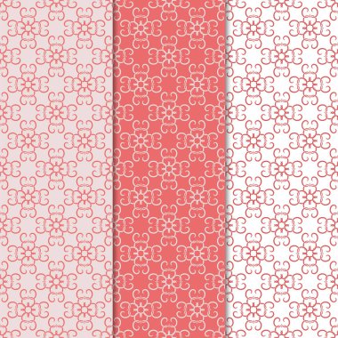 Dikişsiz desen duvar kağıtları veya Tekstil için. Soyut baskı ile renkli arka planlar