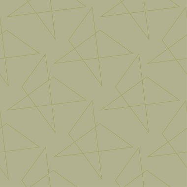 Zeytin yeşili geometrik süsleme. Web, Tekstil ve duvar kağıtları için seamless modeli