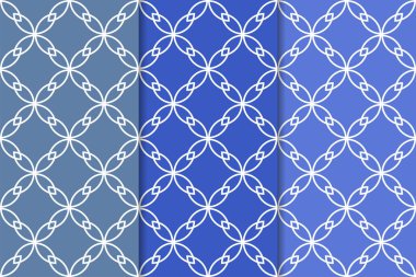 Mavi geometrik dikey Dikişsiz desen web, Tekstil ve duvar kağıtları için