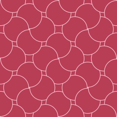 Kırmızı geometrik yazdır. Web, Tekstil ve duvar kağıtları için seamless modeli