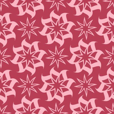 Kiraz pembe çiçek süsleme. Tekstil ve duvar kağıtları için seamless modeli