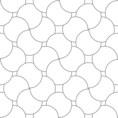 Işık gri geometrik baskı. Web, Tekstil ve duvar kağıtları için seamless modeli