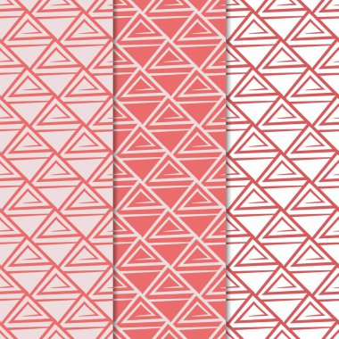 Soyut Dikişsiz desen. Kırmızı ve pembe arka plan Tekstil, duvar kağıtları ve kumaşlar için