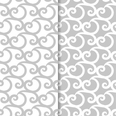 Soyut Dikişsiz desen. Tekstil, duvar kağıtları ve kumaşlar için gri arka planlar