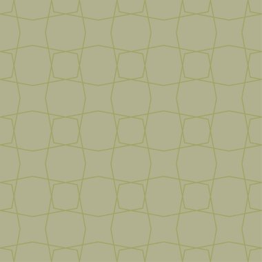 Zeytin yeşili geometrik süsleme. Web, Tekstil ve duvar kağıtları için seamless modeli