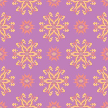 Çiçek seamless modeli. Renkli arka plan duvar kağıtları, Tekstil ve kumaş için