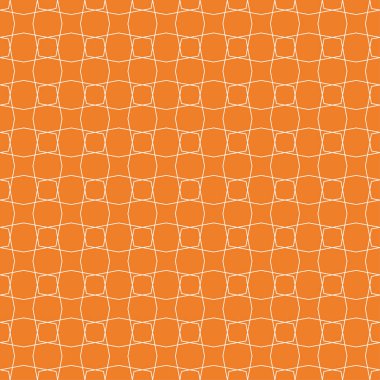 Turuncu geometrik süsleme. Web, Tekstil ve duvar kağıtları için seamless modeli