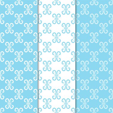 Dikişsiz desen duvar kağıtları veya Tekstil için. Soyut baskı ile renkli arka planlar