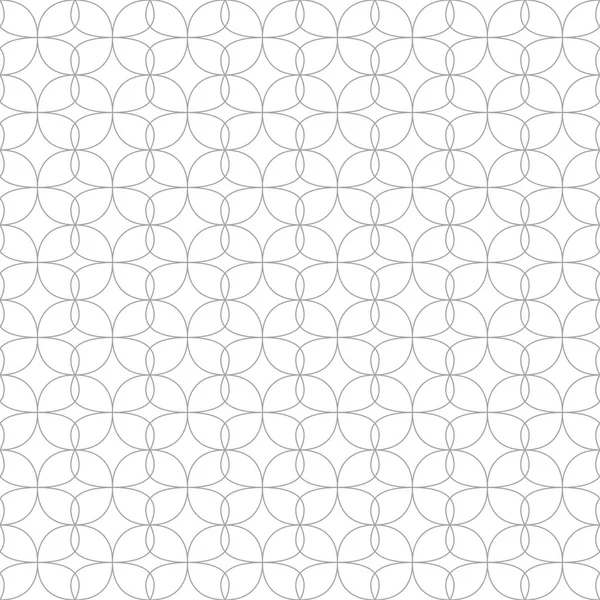 Gray Geometric Seamless Pattern White Background Ornament Web Textile Wallpapers — Stock Vector