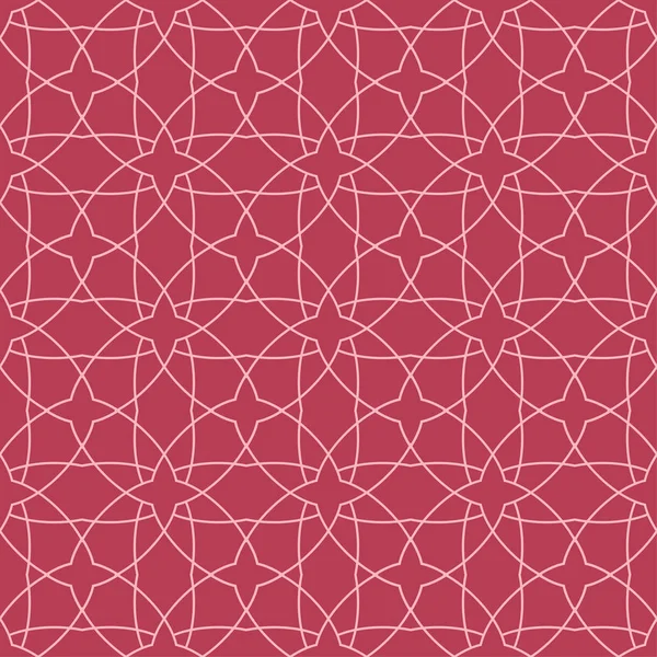 Kırmızı ve soluk pembe geometrik süsleme. Web, Tekstil ve duvar kağıtları için seamless modeli