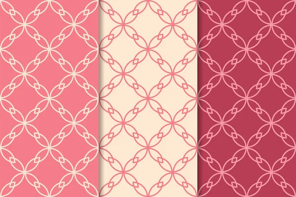 Kiraz kırmızı geometrik dikey Dikişsiz desen web, Tekstil ve duvar kağıtları için