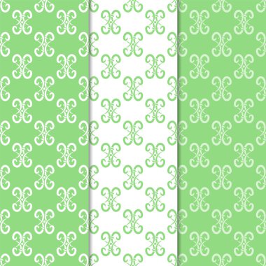 Dikişsiz desen duvar kağıtları veya Tekstil için. Soyut baskı ile renkli arka planlar