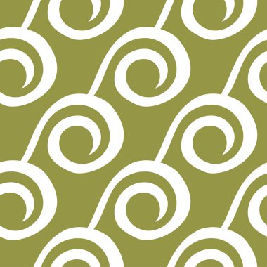 Zeytin yeşili geometrik süsleme. Web, Tekstil ve duvar kağıtları için seamless modeli