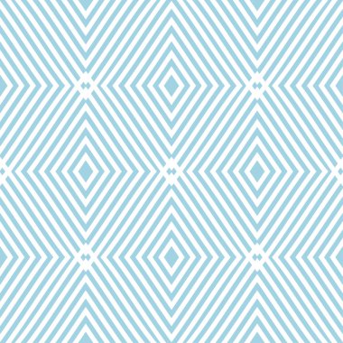 Lacivert geometrik süsleme. Web, Tekstil ve duvar kağıtları için seamless modeli