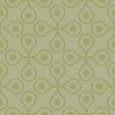 Zeytin yeşili geometrik süsleme. Web, Tekstil ve duvar kağıtları için seamless modeli