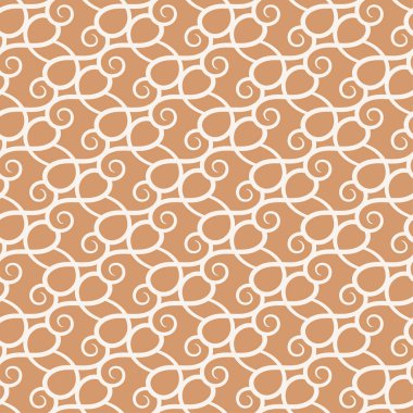 Soyut seamless modeli. Tekstil, duvar kağıtları ve kumaşlar için kahverengi bej ve beyaz arka plan