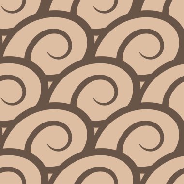 Soyut seamless modeli. Bej ve kahverengi arka plan Tekstil, duvar kağıtları ve kumaşlar için