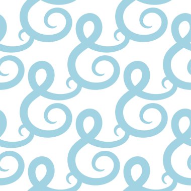 Soyut seamless modeli. Açık mavi ve beyaz renkli Tekstil, duvar kağıtları ve kumaşlar için