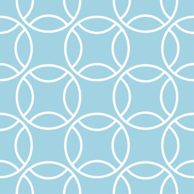 Lacivert ve beyaz geometrik süsleme. Web, Tekstil ve duvar kağıtları için seamless modeli