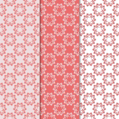 Çiçek renkli kesintisiz desenleri. Arka plan duvar kağıtları için çiçeğe elemanları ile.