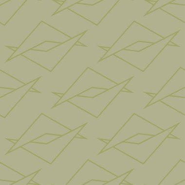 Zeytin yeşili geometrik süsleme. Web, Tekstil ve duvar kağıtları için seamless modeli