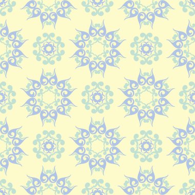 Çiçek bej renkli kesintisiz arka. Duvar kağıtları ve Tekstil için