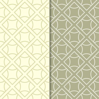 Zeytin yeşili geometrik Dikişsiz desen web, Tekstil ve duvar kağıtları için