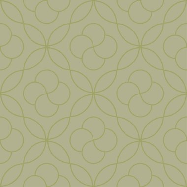Geometrik süsleme. Zeytin yeşili seamless modeli web, Tekstil ve duvar kağıtları için