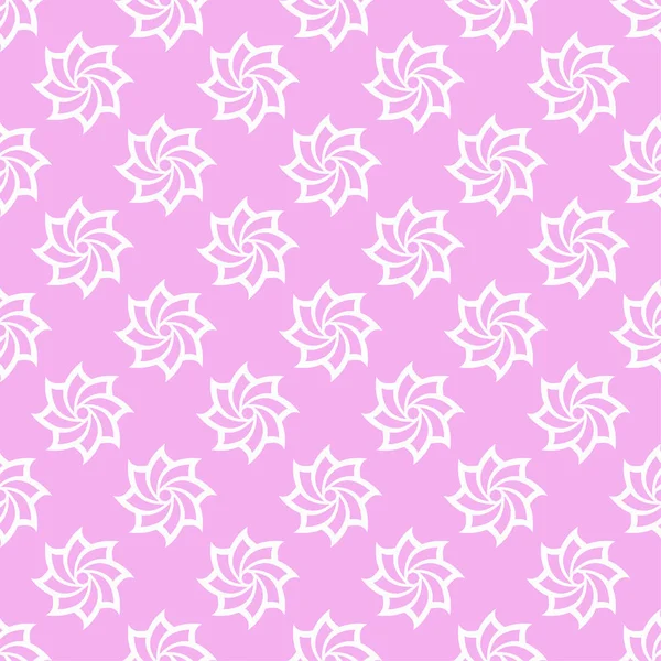 Blumenfarbenes Nahtloses Muster Violett Rosa Hintergrund Mit Fower Elementen Für — Stockvektor