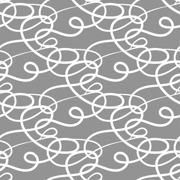 Abstrakta Sömlösa Mönster Grå Och Vit Bakgrund För Textil Tapeter — Stock vektor