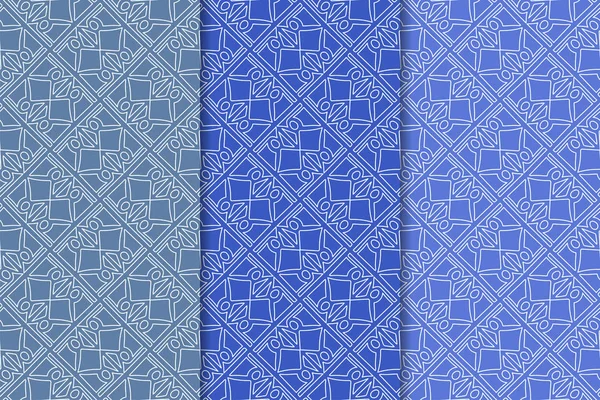 Mavi geometrik dikey Dikişsiz desen web, Tekstil ve duvar kağıtları için