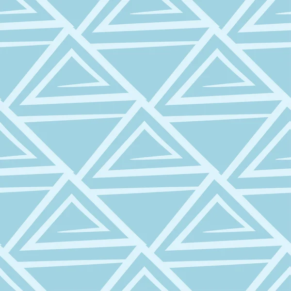 Modèle Abstrait Sans Couture Fond Bleu Clair Blanc Pour Textiles — Image vectorielle