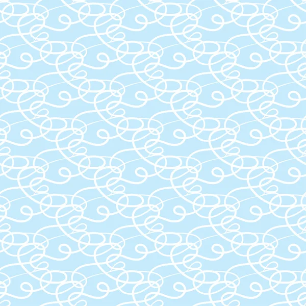 Soyut seamless modeli. Açık mavi ve beyaz renkli Tekstil, duvar kağıtları ve kumaşlar için