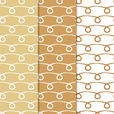 Soyut Dikişsiz desen. Tekstil, duvar kağıtları ve kumaşlar için turuncu ve beyaz arka plan