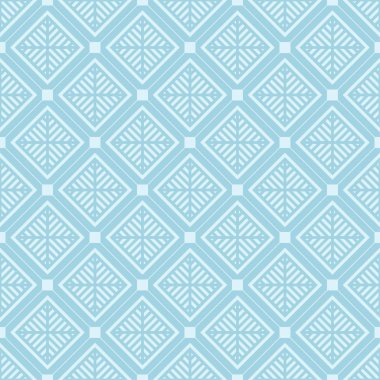 Geometrik süsleme. Hafif mavi seamless modeli web, Tekstil ve duvar kağıtları için