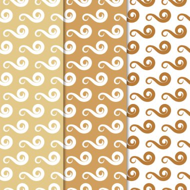 Dikişsiz desen duvar kağıtları veya Tekstil için. Soyut baskı ile renkli arka planlar