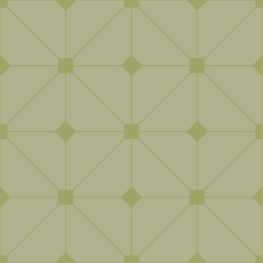 Zeytin yeşili geometrik süsleme. Web, Tekstil ve duvar kağıtları için seamless modeli