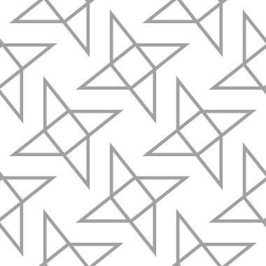 Işık gri geometrik seamless modeli web, Tekstil ve duvar kağıtları için