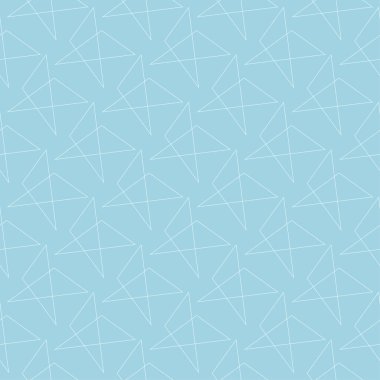 Hafif mavi geometrik süsleme. Web, Tekstil ve duvar kağıtları için seamless modeli