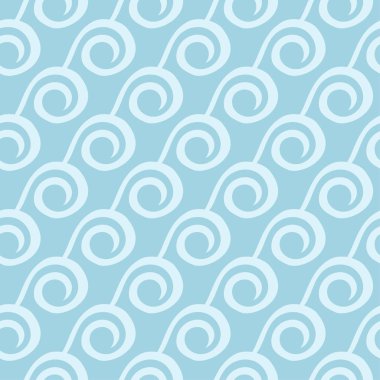 Hafif mavi geometrik tasarım. Web, Tekstil ve duvar kağıtları için seamless modeli